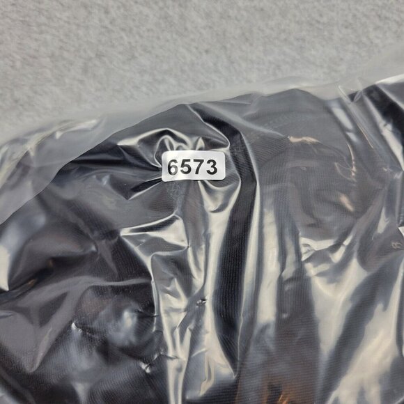 Chicos Travelers Cardigan Sz 3 Asymmetrical Hem Pullover Slinky Stretch Black - Picture 10 of 10